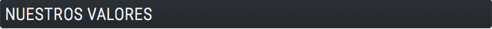 barra nuestrosvalores